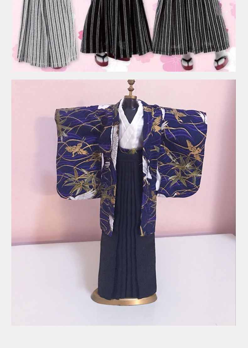 手工定制bjd和服娃衣羽织套装八分六分四分三分叔体巨婴 小布ob11