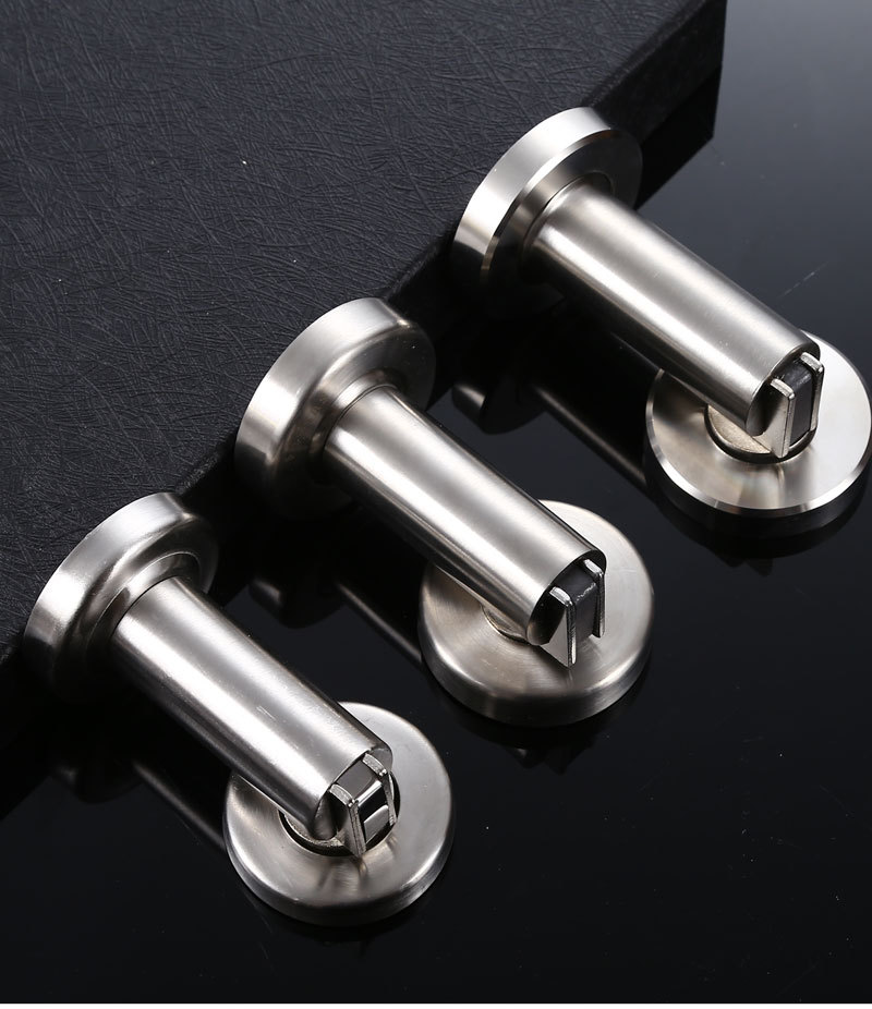 304不锈钢门吸防撞门挡加厚强磁门阻卧室黑色工程木门墙吸吸门器 304