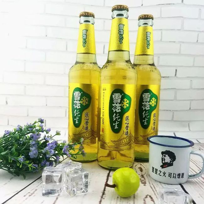 辉导snow雪花金纯生啤酒 500ml*10瓶装 500ml*15瓶装 品味匠心沈阳