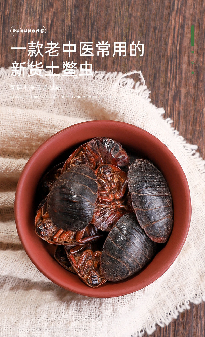 土元中药材中药土鳖虫土元虫土元干地鳖虫中草药土鳖虫粉土鳖虫50g
