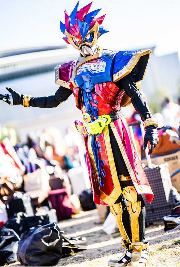 【京品优选】假面骑士皮套exaid可穿戴全身盔甲头盔摆件diy手工eva