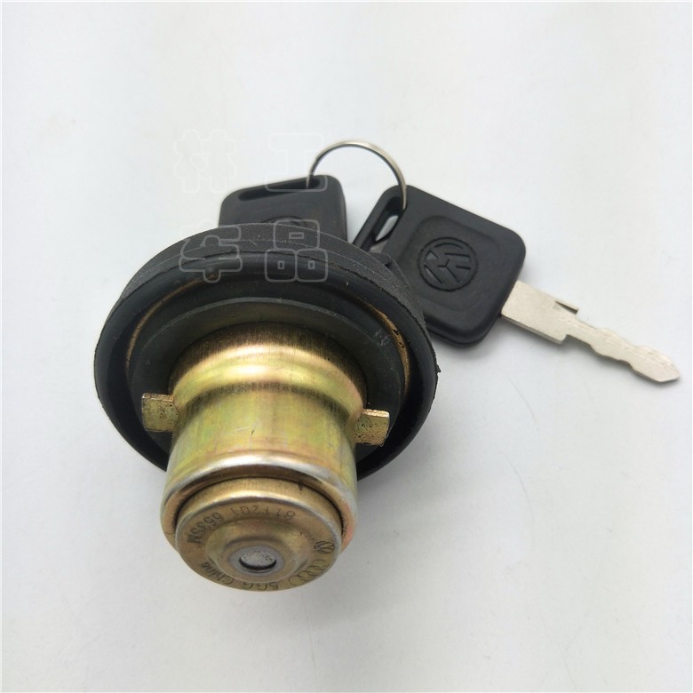 于大众桑塔纳3000志俊普桑99新秀06款普桑汽油箱锁油箱燃油箱盖配件