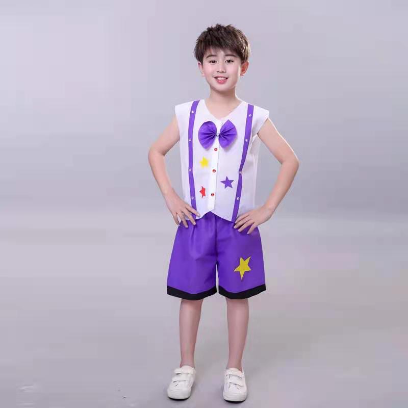 小憨鹿儿童环保时装秀服装diy手工材料幼儿园亲子走秀环保时装秀衣服