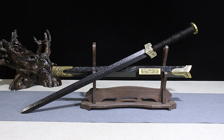 竹剑 竹刀 长剑竹剑木剑带鞘古风唐汉秦汉剑飞鱼汉服实木长宝剑cos