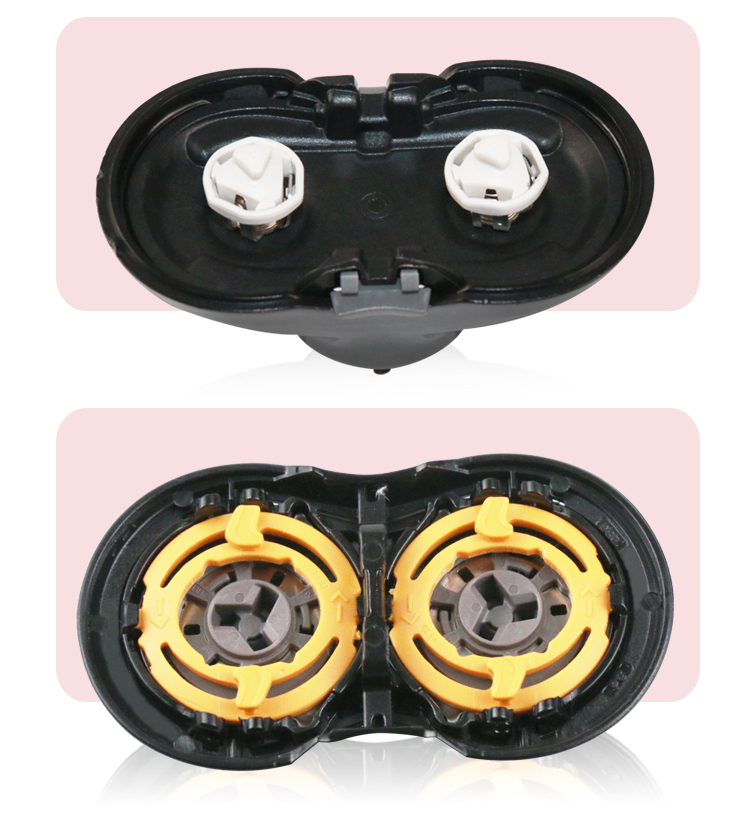 飞利浦电动剃须刀s510刀头s511/s512/s520/s530双头刀片网罩配件ph