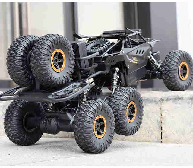 迷铭乐 遥控越野车六驱超大号遥控越野车四驱六驱攀爬车超大合金充