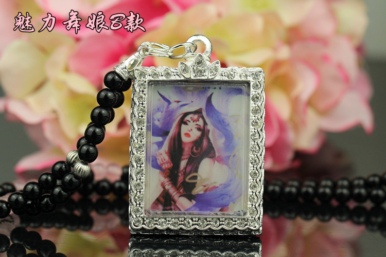 提伯斯泰国佛牌真品龙菩年大师九尾狐仙舞娘款张柏芝同款寓意礼物窈窕