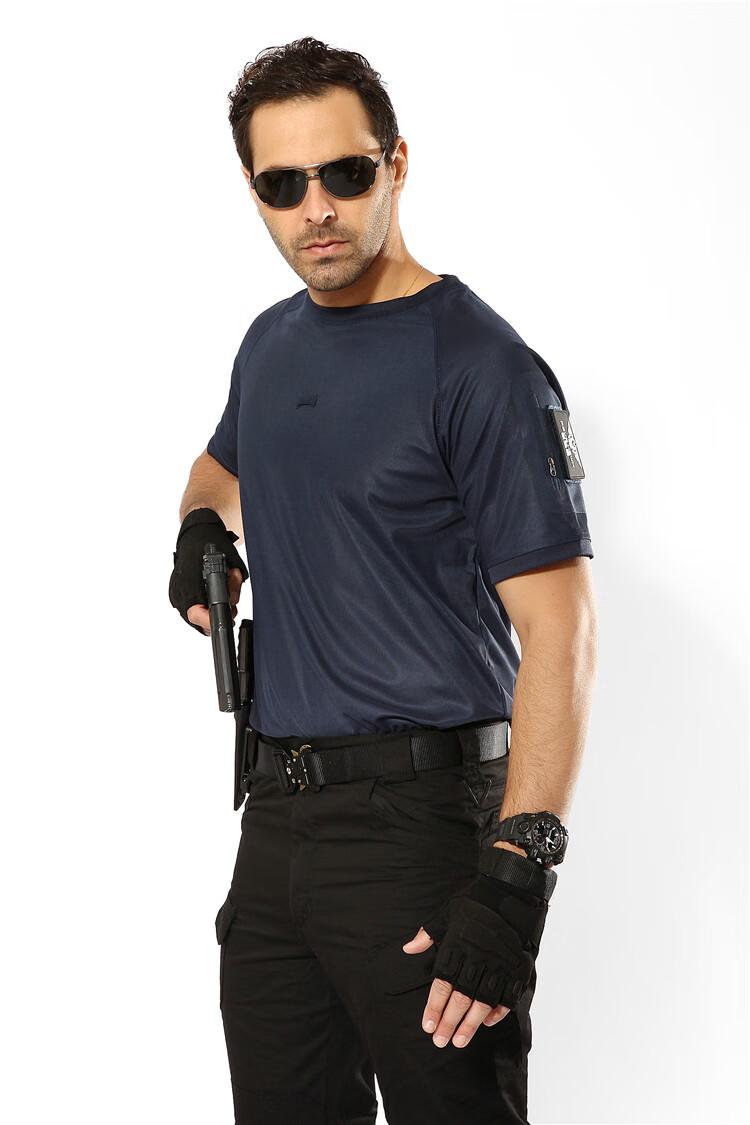 户外军衣t恤半袖速干t恤男短袖大码夏季圆领透气特战兵t恤迷彩战术作