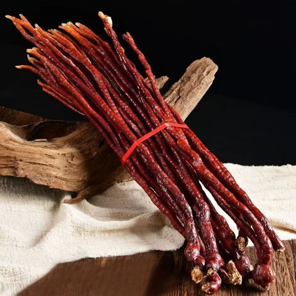 灵芝草中药材佛手灵芝鹿角灵芝水灵芝草泡酒泡茶 野生灵芝大草(500g)