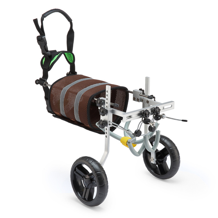 残疾宠物狗轮椅大型犬宠物狗康复行走辅助车小狗残疾车宠物两轮代步车