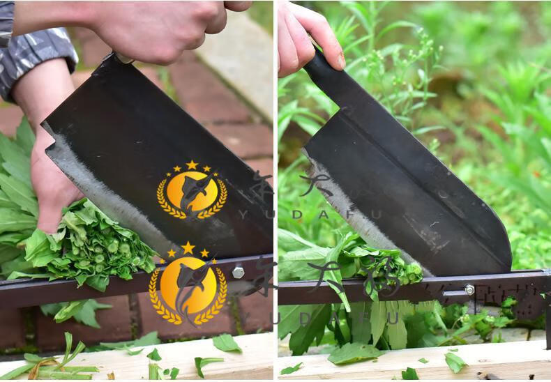 铡刀铡草锰钢老式 铡刀铡秸秆草秧 铡牛羊草闸刀 钢铡铡刀匝刀切刀 铡