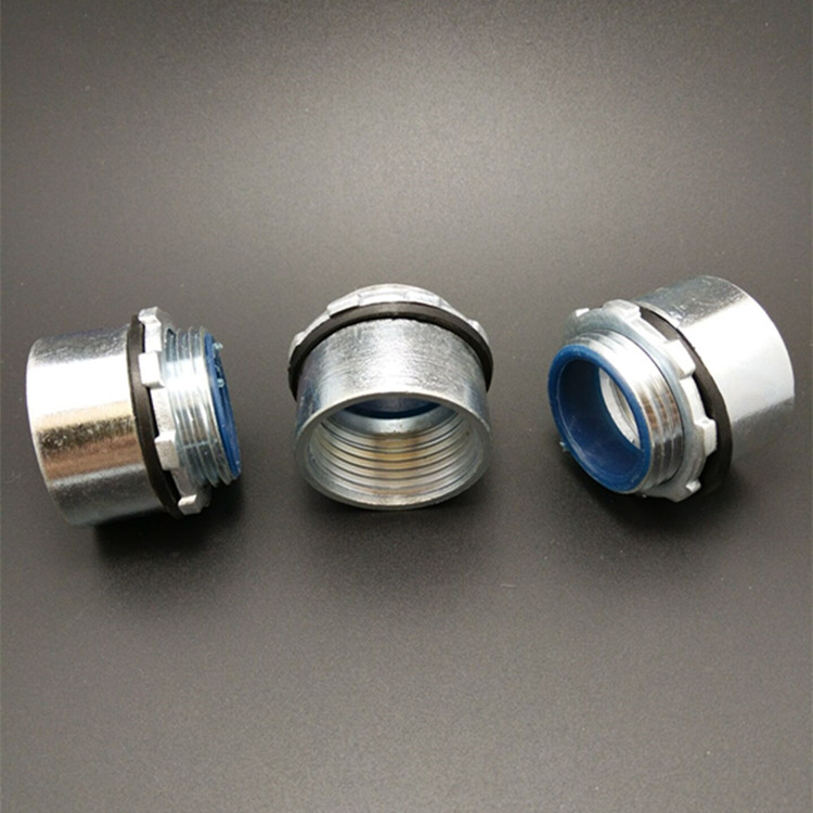 桥架管接头 电缆桥架管接头 镀锌钢管穿线管接头桥架穿板接头加厚