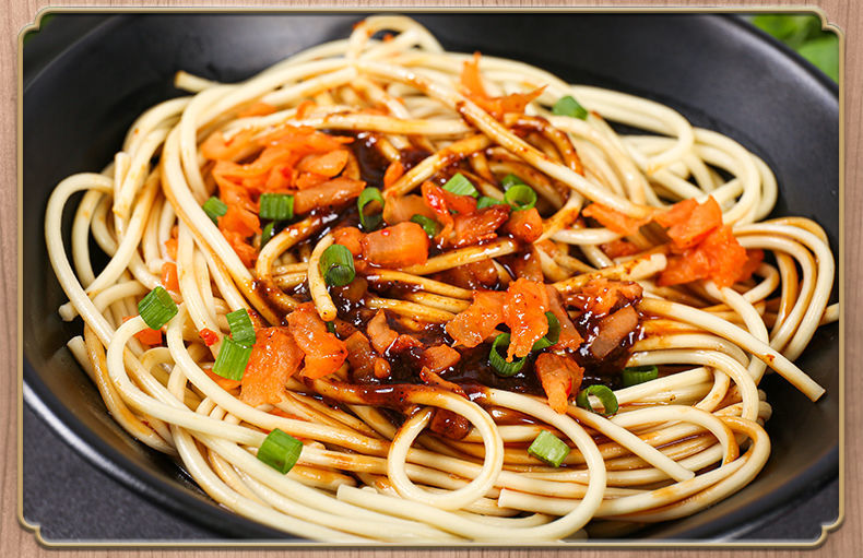 发货热干面正宗独立袋装面食早餐食品 牛武生经典五袋萝卜丁版【图片