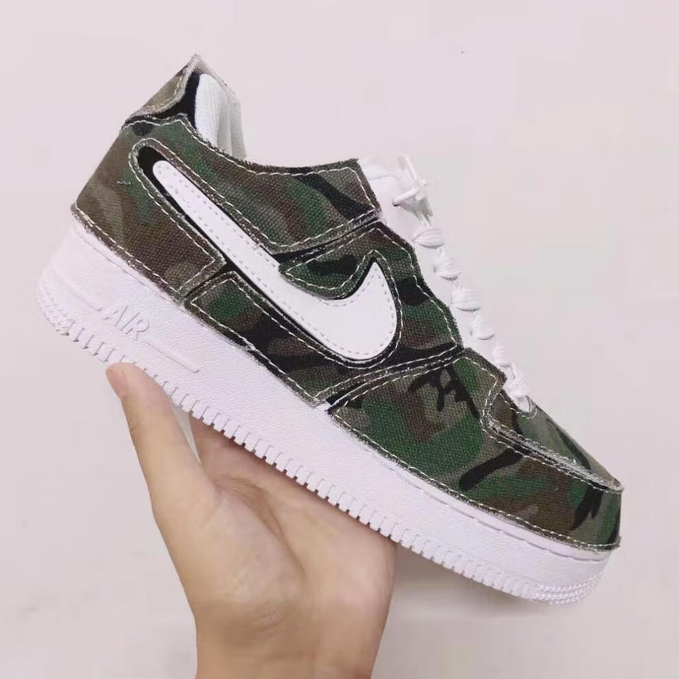 适配耐克魔术贴配件af1魔术贴鞋面撕撕乐可拆卸diy替换勾换装饰鞋贴lv