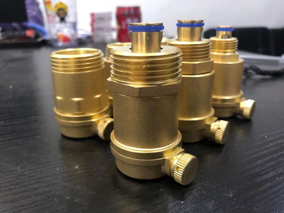 不锈钢排气阀4分6分1寸304丝扣自动排气阀管道水管暖气放气阀dn15