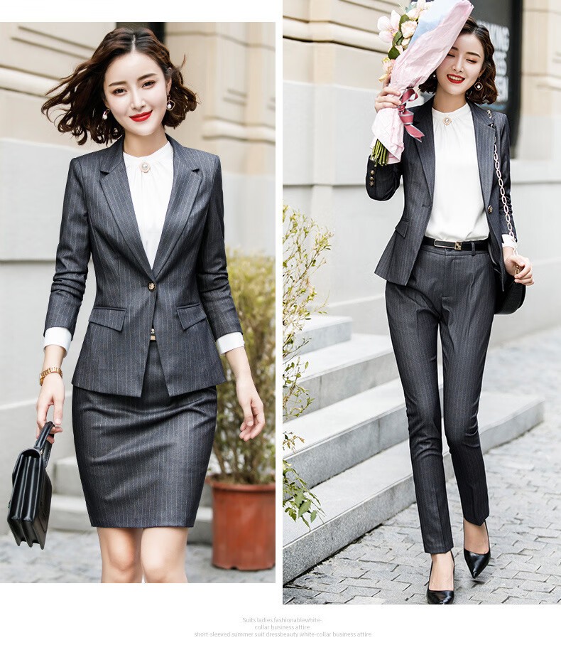 短裙 西 品牌: 苏京猫(sujmo) 商品名称:【女士百搭高跟鞋西装套装