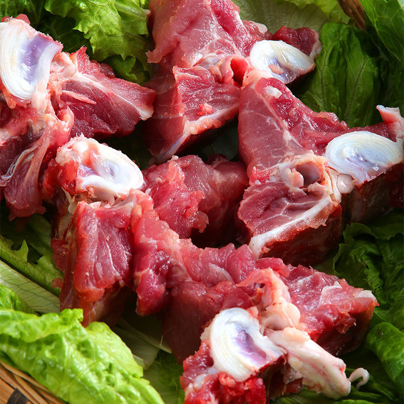 新鲜猪龙骨多肉颈骨猪脊骨猪腔骨猪大骨头生猪肉类猪排 多肉扇骨7斤