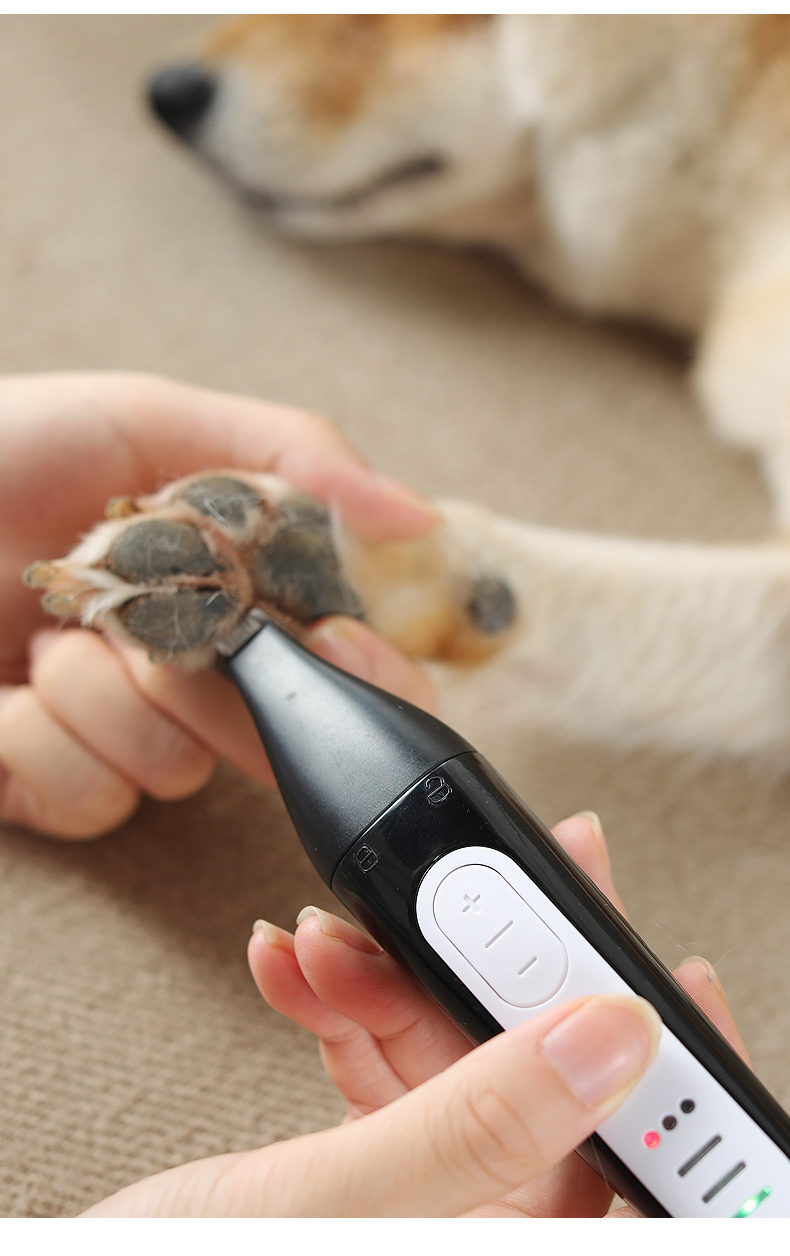 宠物脚毛修剪器猫咪狗狗剃脚毛剃毛器电推剪磨甲理发器狗毛电推子黑色