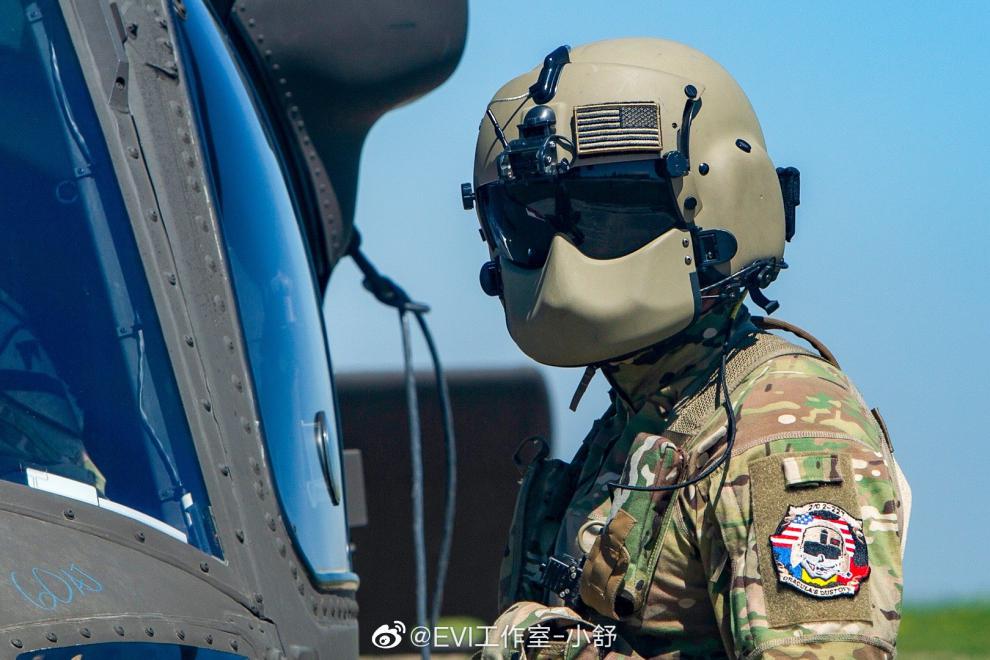 飞行员头盔空军evi工作室复刻hgu-56/p美陆航飞行 55p 68p 84p 灰色