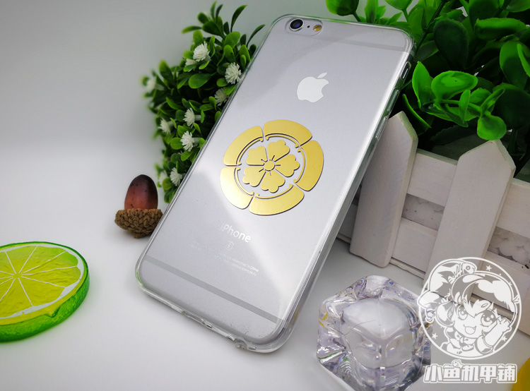 战国家徽家纹织田信长伊达政宗德川家康真田幸村手机金属贴 石田三成