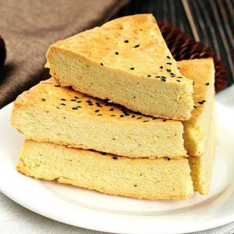 凤翔老锅盔陕西特产宝鸡岐山凤翔发芝麻油酥锅盔八大怪陕西锅盔馍420g