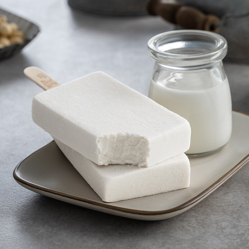 东北大板绿豆冰棍75g5支套装冰淇淋雪糕家庭装量贩装冰激凌冰激淋冰糕