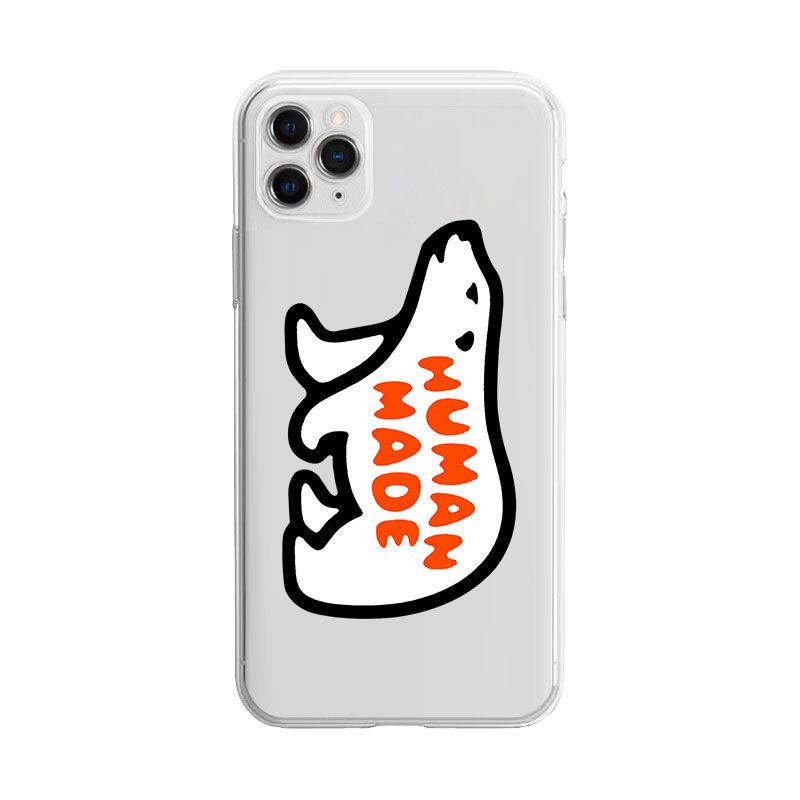 日本潮牌humanmade手机壳iphone11pro苹果12爱心鸭xsmax/xr软678p