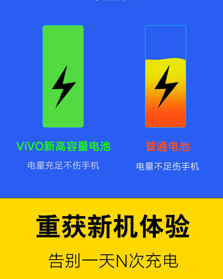 随启适用vivo x7/x6/x9/y85/y51/x6plus/v3max/y67/z3x手机电池 y83