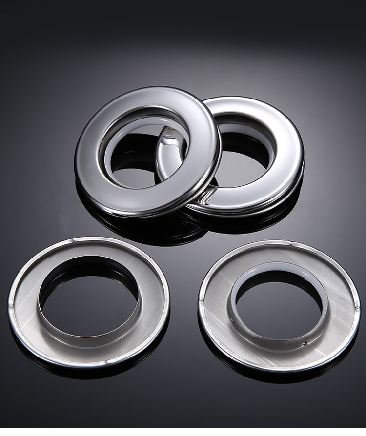 窗帘圈刀不锈钢窗帘环罗马圈扣环窗帘罗马环 圈 窗帘金属打孔环窗帘