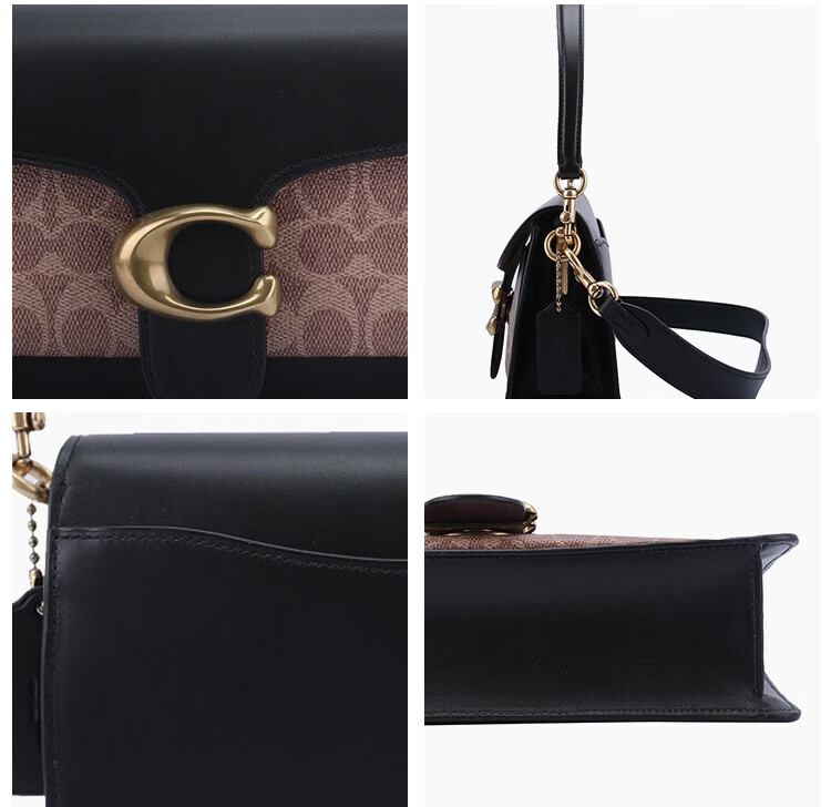 coach 蔻驰女士tabby系列酒神包单肩斜挎包 紫红色【图片 价格 品牌