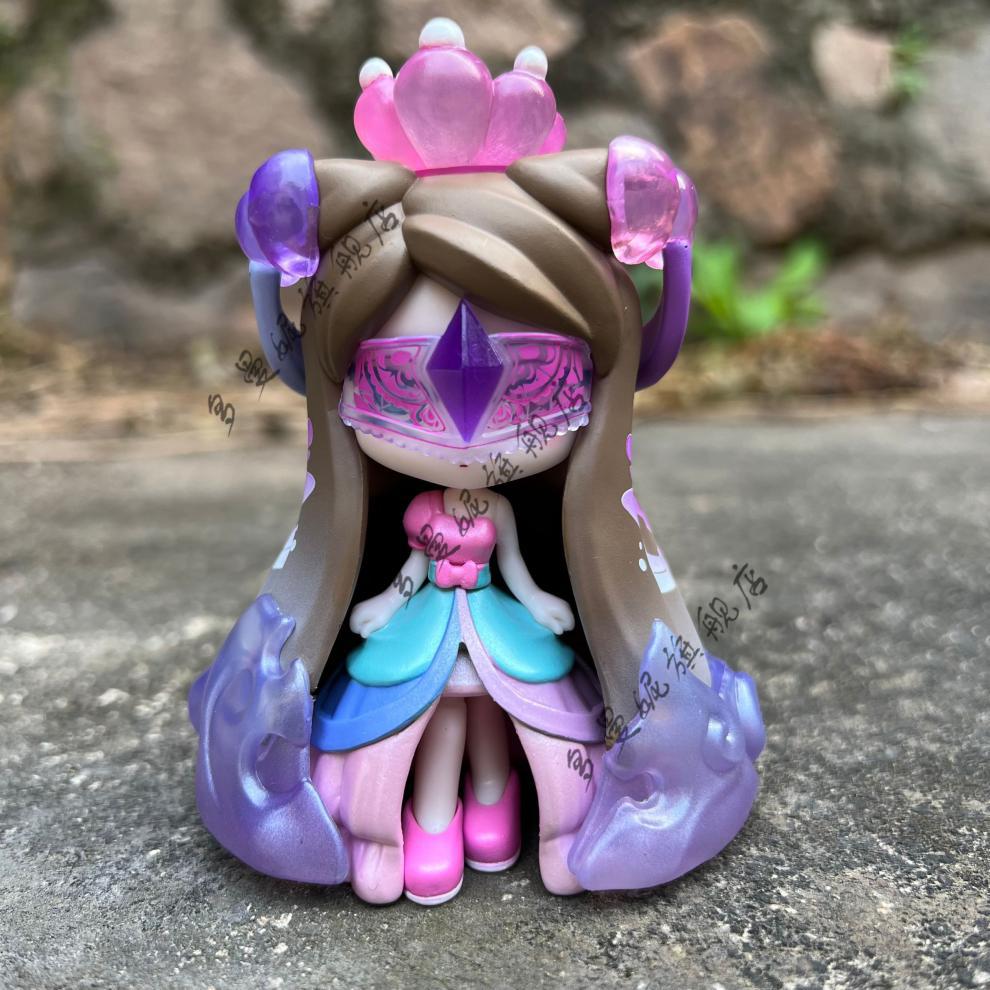 2022新款迪士尼叶罗丽x番外篇盲盒冰莲花公主玩具女孩公仔梦公主2022