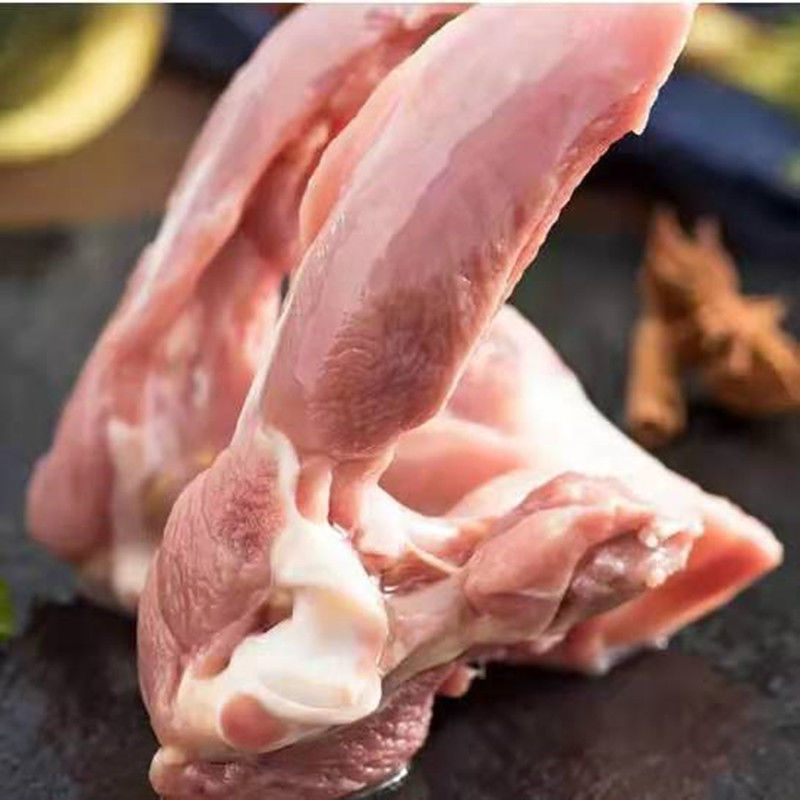 新鲜鸭锁骨冷冻麻肉鸭骨架卤菜食材批发 腾旺纳跃 新鲜锁骨发4斤