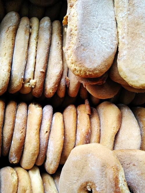 新货东北老式杠子杠头糕点糖和面窟窿眼饽饽传统饼干500g