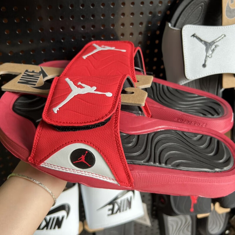 耐克官方品质2022新款a锥潮牌拖鞋男女情侣款室外魔术贴一字拖莆田