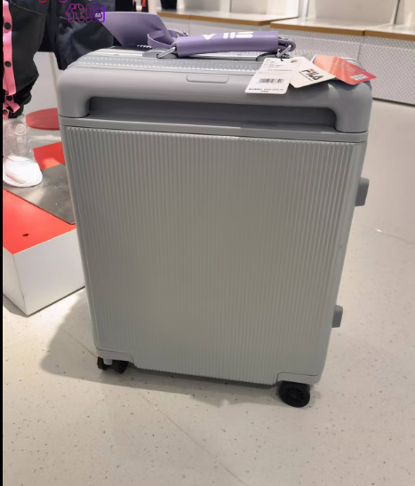 箱现货速发fila斐乐男女款斐乐logo定制旅行箱20寸行李箱 蓝色拉杆箱