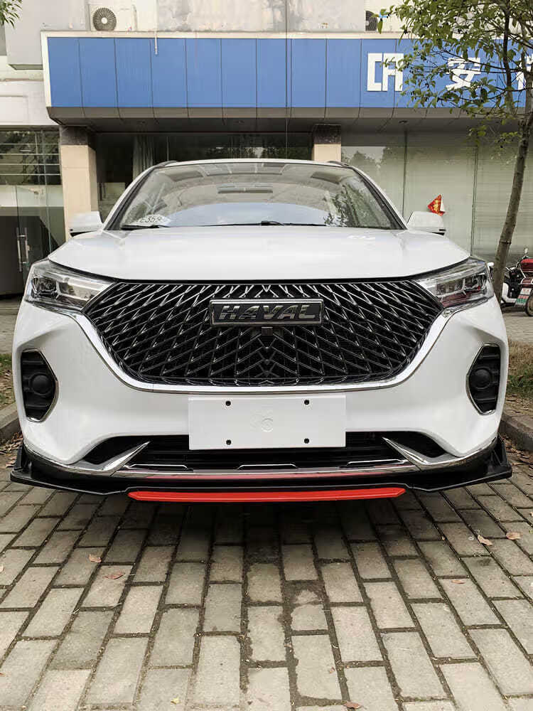 哈弗m6plus前铲改装初恋大狗f7xh7前杠改装哈佛m6前唇前扰流包围 21