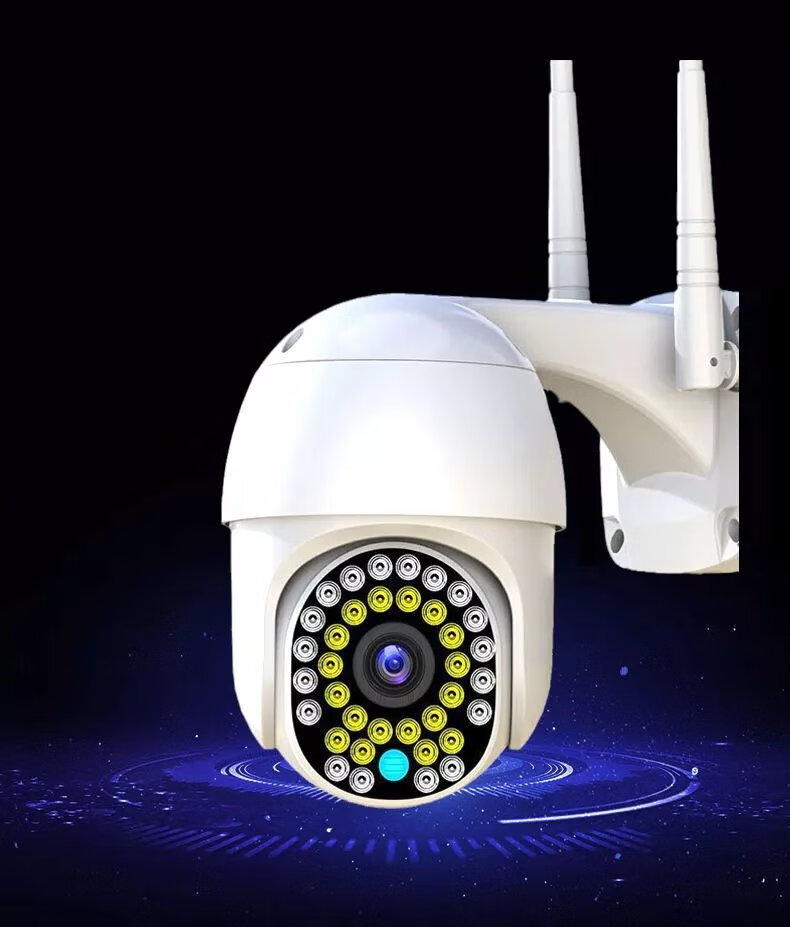 官方自营4g远程监控摄像头360度可对话连手机家用停电停网室外旋转无