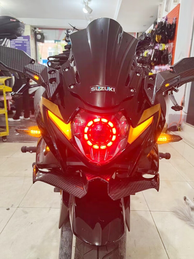 kt车灯gsx250r摩托车led灯17-22款无损改装升级透镜大灯总成配件