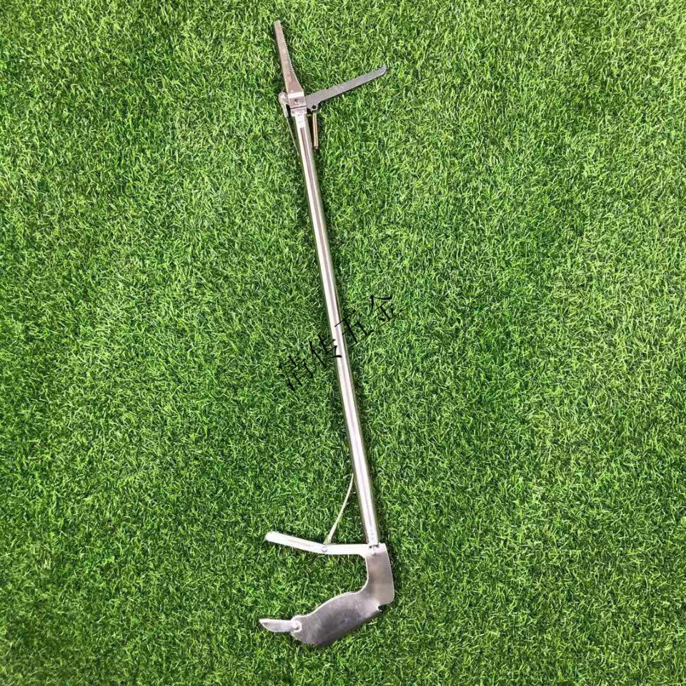 黄鳝夹子抓泥鳅加长鳝鱼钳折叠加厚防滑工具夹鱼勾神器 75厘米【捕捉