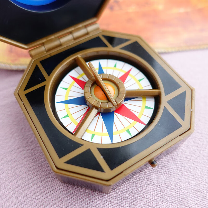 加勒比海盗罗盘加勒比海盗杰克船长罗盘戒指耳环航海图角色扮演套装