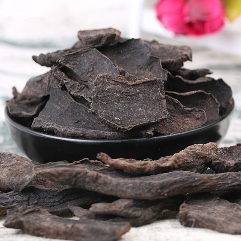 九蒸九制野生制何首乌片首乌茶乌发泡茶特级可磨粉500g【图片 价格 品