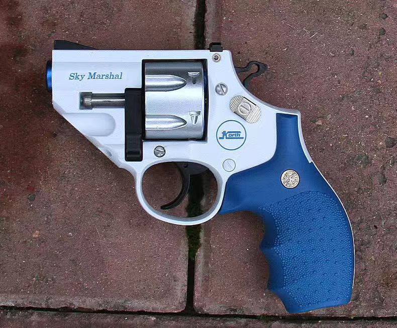 霸耀普 【旗舰自营】发令器发令弹 网红新款天空法警左轮软弹双联动