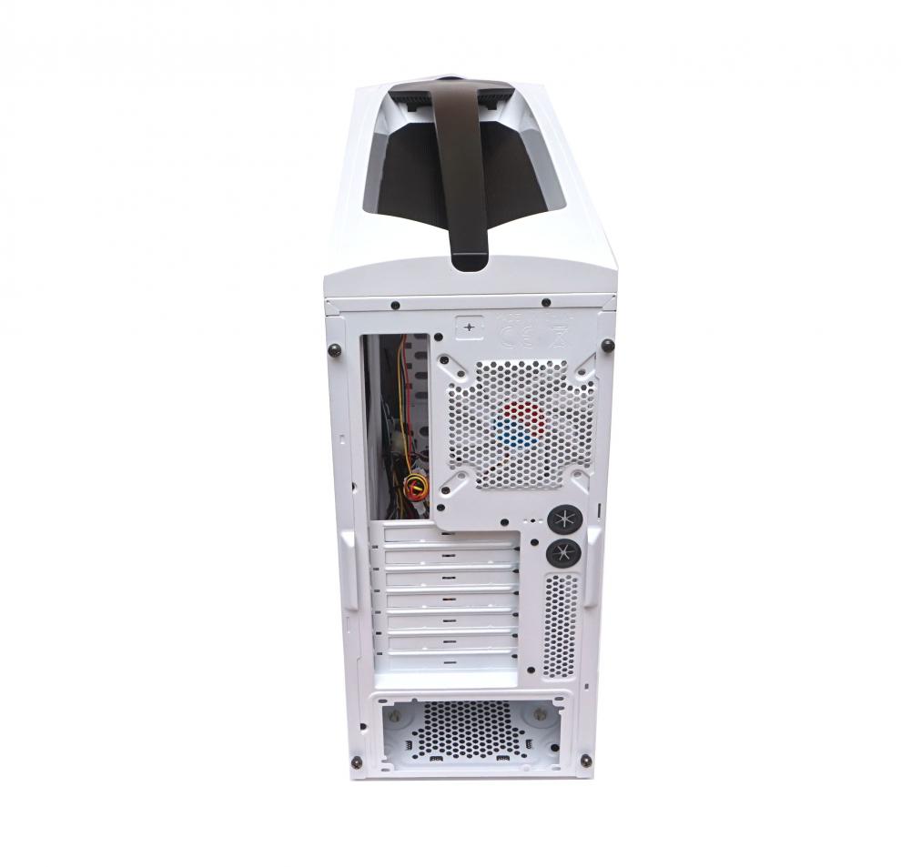 lzqly 探路者中塔机箱atx大板游戏侧透防尘静音带光驱多硬盘nas游戏