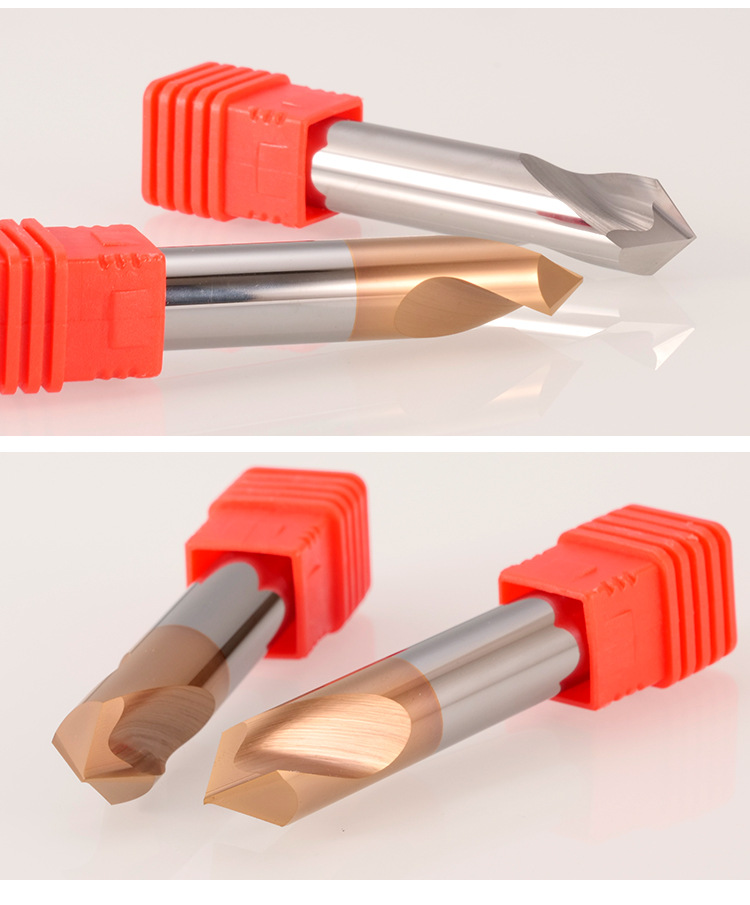 定制定心钻头定位钻90度倒角刀cnc数控刀具中心钻定点钻开孔器钨钢55
