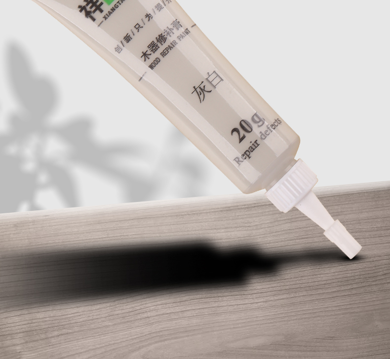 家具修补膏修补漆美容木制实木门补漆油漆免漆板踢脚线钉木用 纯黑