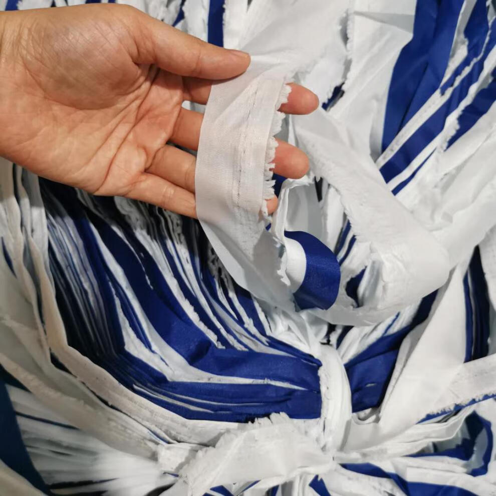 5斤布条布带捆绑绳打包晾衣带子梭织布大棚压膜线户外粗绳子5米以上