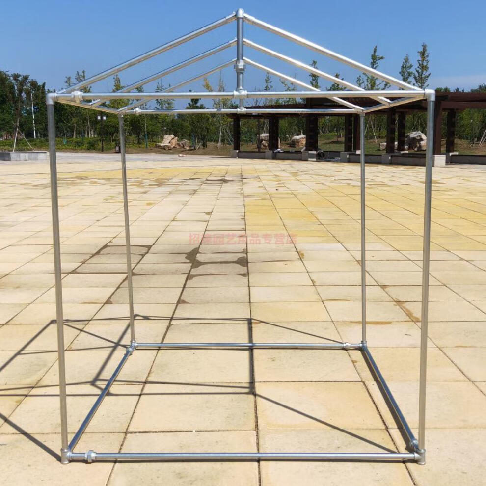 大棚支架镀锌钢管车棚架鸽子架室外多功能简易落地多肉架花棚架定制