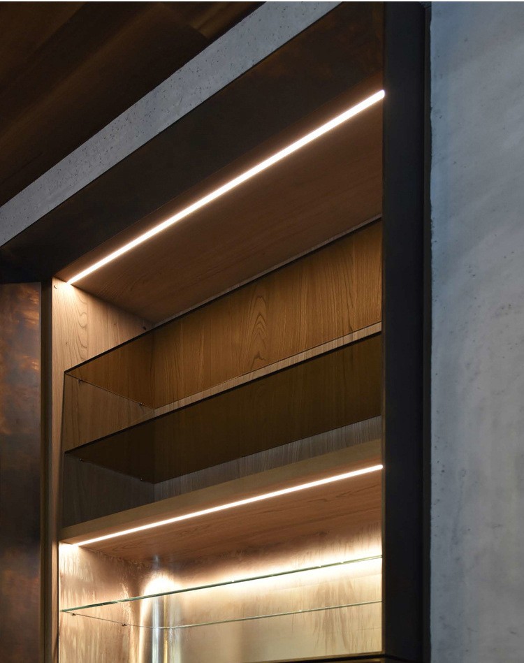 网红常规线型灯幻色线性灯嵌入式无主灯暗装led无边框线型灯条形明装