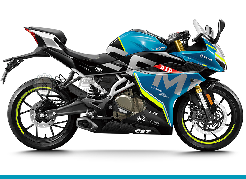 原厂品质春风摩托车cf250-6赛道版全车贴花左右大板贴纸250sr原厂品质