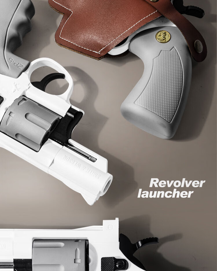 小月亮r8【长款金属轮】战术黑白 12软弹 12弹壳 枪套 标靶【图